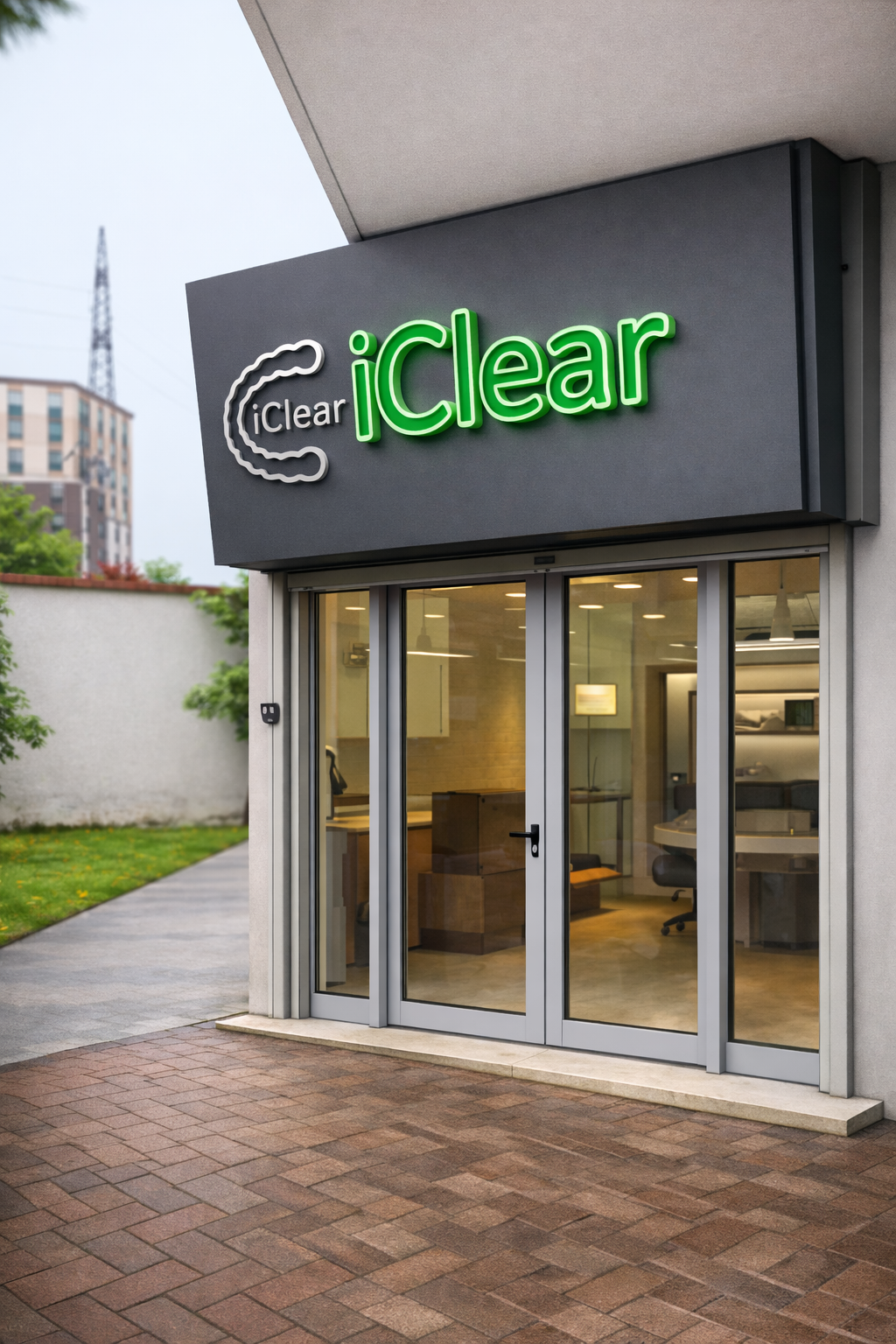 Totem pubblicitario iClear
